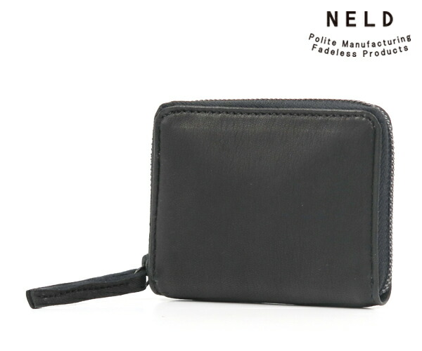 【選べるノベルティ付】 NELD ネルド ディア ラウンドコインカードケース （色つや：黒いこと） AN273 | 差し上げ物 差し上げ物