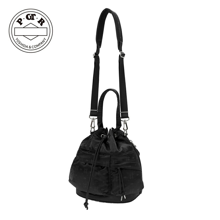 POTR モノグラム 2WAY物の具御徒面子 998-19526 （色つや：黒いこと） MONOGRAM 2WAY TOOL BAG 御徒面子 うしろ側 袋 鞄 吉田袋 POTR メンズ レディース ブランド名 日本製 差し上げ物