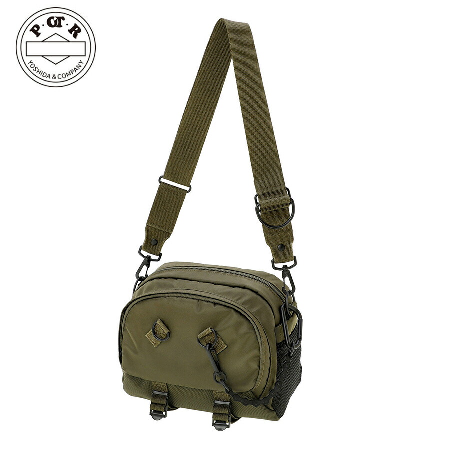 POTR ライド ショルダーバッグ 997-05362 （色つや：オリーブ緑であること） RIDE SHOULDER BAG ウォーキング 駈けっくら サイクリング 御徒面子 うしろ側 袋 鞄 吉田袋 POTR メンズ レディース ブランド名 日本製 差し上げ物