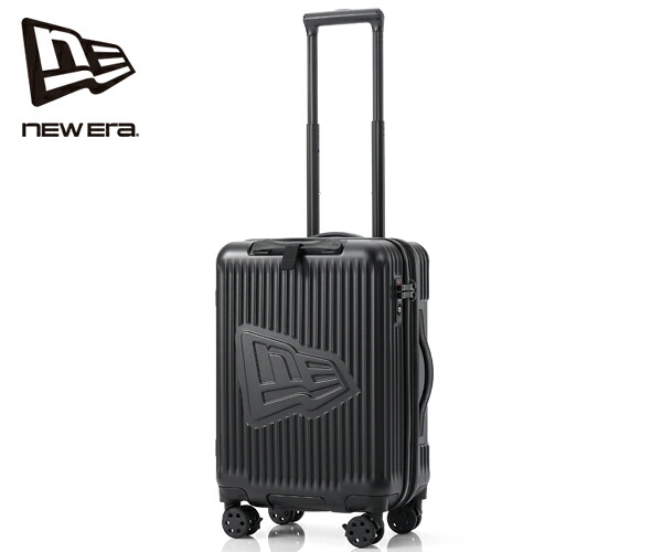 ＼全品エントリーで+P10倍！／【選べるノベルティ付】 NEW ERA ニューエラ Wheel Carry Case 33-38L キャリーケース SMALL （カラー：ブラック） 14409929 | キャリーバック 海外旅行 スーツケース ビジネス メンズ レディース キャリー バック