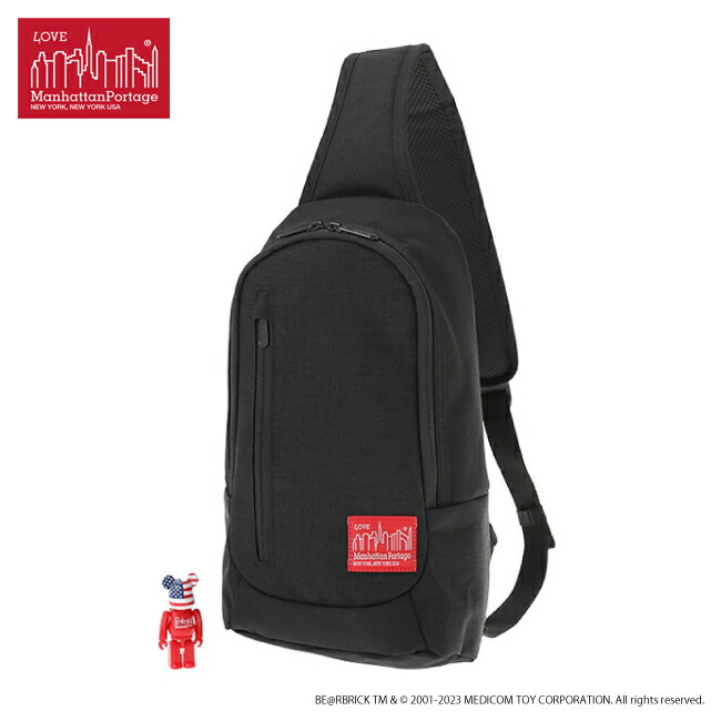 【選べるノベルティ付】 Manhattan Portage マンハッタンポーテージ BE@RBRICK 2023 ワンショルダーバッグ （カラー：ブラック） MP1927BE@RBRICK23 | プレゼント ギフト｜COOL CAT 8,903円