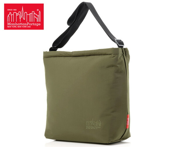 【選べるノベルティ付】 Manhattan Portage マンハッタンポーテージ City Essentials ショルダーバッグ （色つや：オリーブ） MP2405PNT | 差し上げ物 差し上げ物