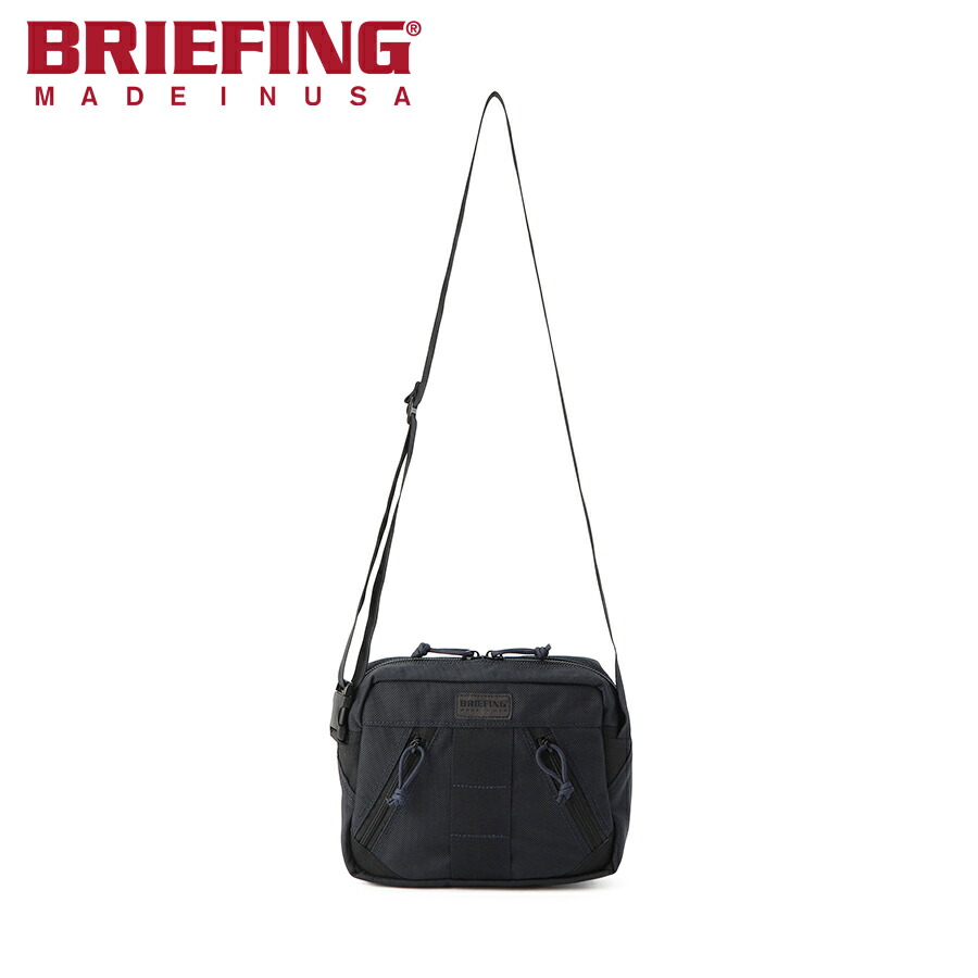 【選べるノベルティ付】 ブリーフィング BRIEFING ミニショルダーバッグ DELTA STANDARD SLASHER MINI SQD （色つや：ディープシー） BRA231L36 | ブリーフィングUSA BRIEFING USA 差し上げ物 差し上げ物