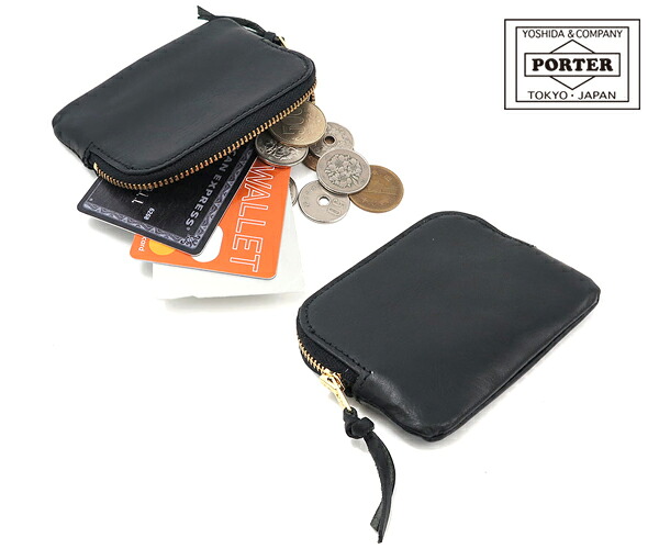 ポーター ソーク コインケース 101-06057 （カラー：ブラック） | コインケース 101-06057 吉田カバン PORTER 小銭入れ メンズ レディース 日本製 プレゼント
