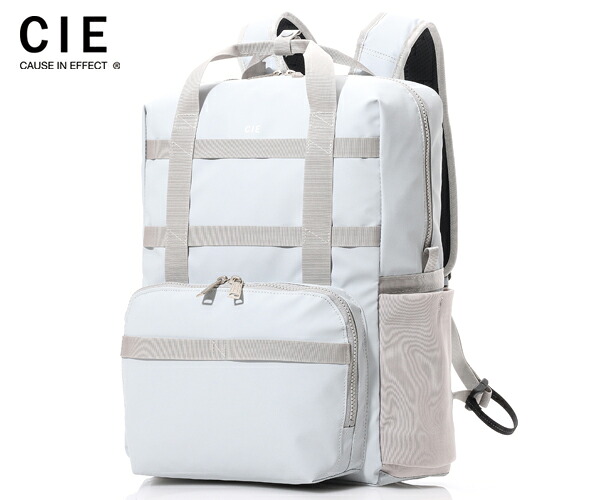 ＼全品エントリーで+P10倍！／【選べるノベルティ付】 CIE シー グリッド3 2WAYパック （カラー：ライトグレー） 032076 | バッグ ブランド メンズ バック デイパック デイバック リュック リュックサック バックパック デイバッグ レディース