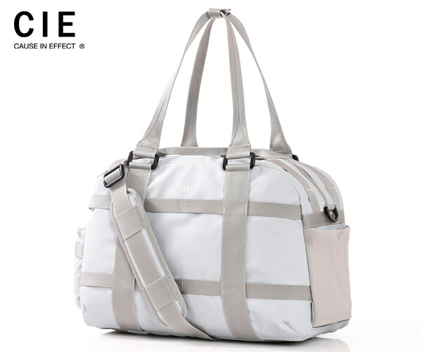 ＼全品エントリーで+P10倍！／【選べるノベルティ付】CIE シー グリッド3 3WAYミニダッフルバッグ （カラー：ライトグレー） 032207 | プレゼント ギフト