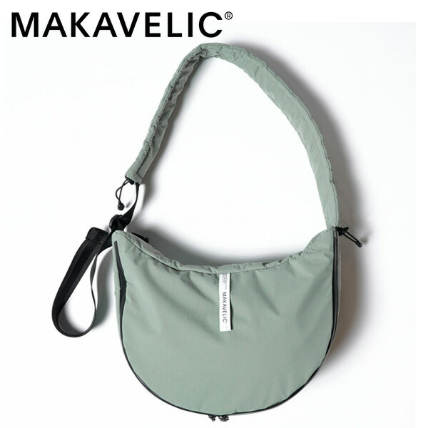 ＼全品エントリーで+P10倍！／【選べるノベルティ付】MAKAVELIC マキャベリック ZEPHYR LA LUNE SHOULDER BAG ショルダーバッグ （カラー：カーキ） 3125-10515 | プレゼント ギフト