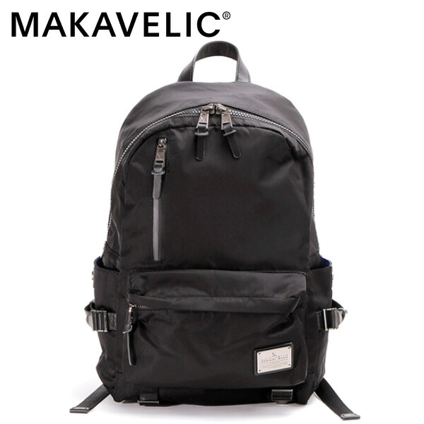 【選べるノベルティ付】MAKAVELIC マキャベリック SIERRA FUNDAMENTAL DAYPACK デイパック （色つや：黒いこと） 3107-10101 | 差し上げ物 差し上げ物