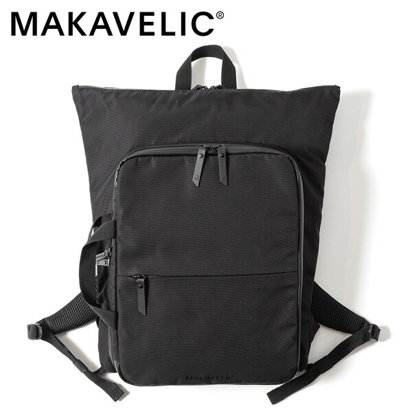 ＼全品エントリーで+P10倍！／【選べるノベルティ付】MAKAVELIC マキャベリック BUSINESS & TRAVEL ELITE DAYPACK デイパック （カラー：ブラック） 3124-10112 | プレゼント ギフト