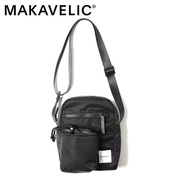 【選べるノベルティ付】MAKAVELIC マキャベリック SIERRA Grace Bottle Walking Shoulder Bag ショルダーバッグ （色つや：黒いこと） 3125-10501 | 差し上げ物 差し上げ物