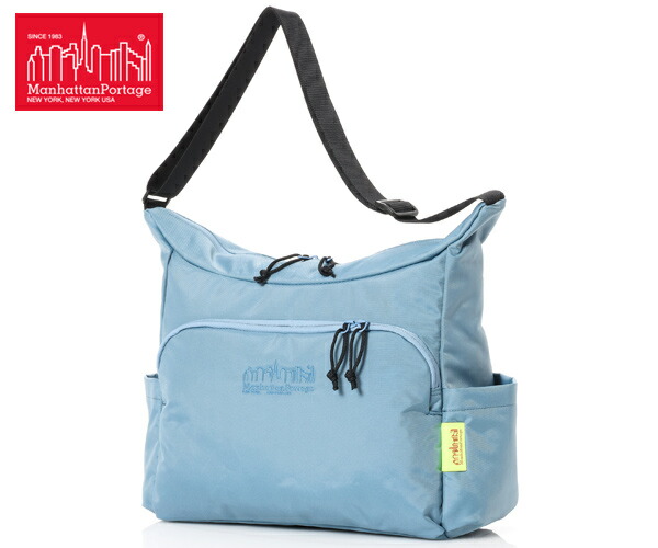 【選べるノベルティ付】Manhattan Portage マンハッタンポーテージ Aqua Light ショルダーバッグ （色つや：青み） MP6041LG-420DWP | 差し上げ物 差し上げ物