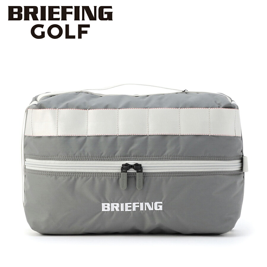 ＼全品エントリーで+P10倍！／【選べるノベルティ付】ブリーフィング BRIEFING シューズケース SHOES CASE CS （カラー：ライトグレー） BRG251G18 | プレゼント ギフト