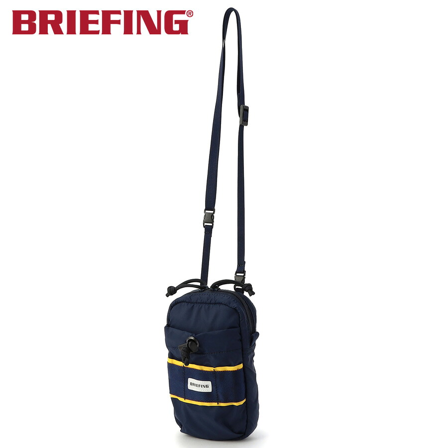 ＼全品エントリーで+P10倍！／【選べるノベルティ付】 ブリーフィング BRIEFING 2WAYショルダー PP MOBILE SACOCHE （カラー：ネイビー） BRA251L15 | プレゼント ギフト