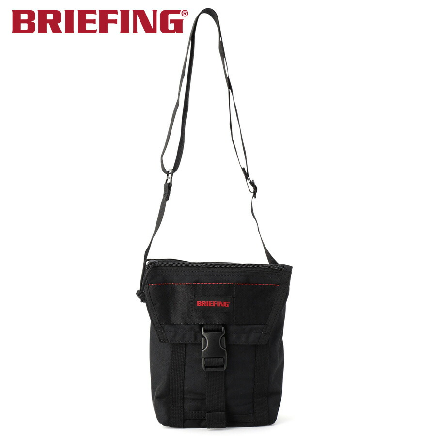 ＼全品エントリーで+P10倍！／【選べるノベルティ付】ブリーフィング BRIEFING ショルダーバッグ JET TALL MW GENII （カラー：ブラック） BRA233L31 | プレゼント ギフト