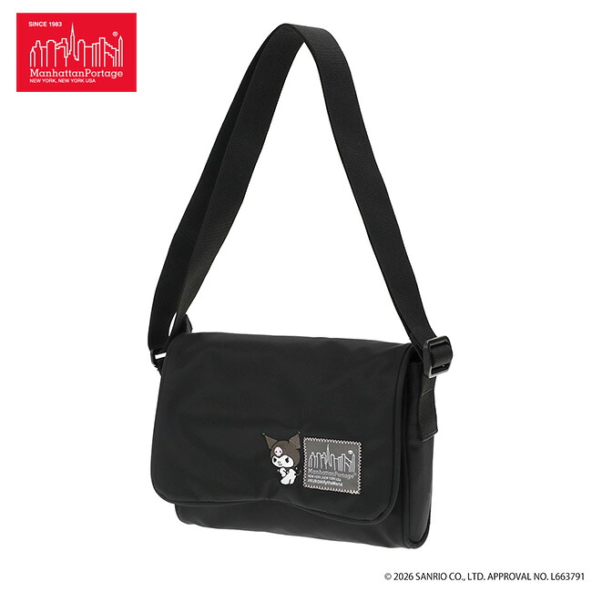 ＼全品エントリーで+P10倍！／【選べるノベルティ付】 Manhattan Portage マンハッタンポーテージ クロミ ショルダーバッグ （カラー：ブラック） MP2095MGNTNTWLBKRM | プレゼント ギフト