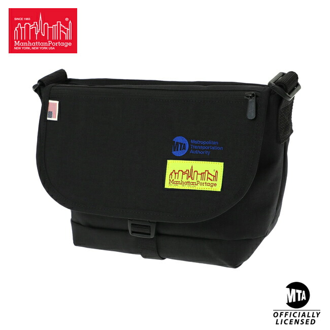 【選べるノベルティ付】 Manhattan Portage マンハッタンポーテージ MTA 伝達人御徒面子 （色合い：黒いこと） MP1605JRFZPLVLMTA | 差し上げ物 差し上げ物 ショルダーバッグ・メッセンジャーバッグ-バッグ