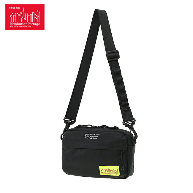 【選べるノベルティ付】 Manhattan Portage マンハッタンポーテージ IRONWOOD ショルダーバッグ （カラー：ブラック） MP1404LFZC2CDGRZ | プレゼント ギフト｜COOL CAT