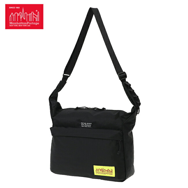 【選べるノベルティ付】 Manhattan Portage マンハッタンポーテージ IRONWOOD ショルダーバッグ （色合い：黒いこと） MP2494CDGRZ | 差し上げ物 差し上げ物