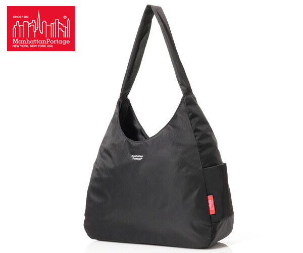 ＼全品エントリーで+P10倍！／【選べるノベルティ付】 Manhattan Portage マンハッタンポーテージ トートバッグ （カラー：ブラック） MP2426NTWLB | プレゼント ギフト