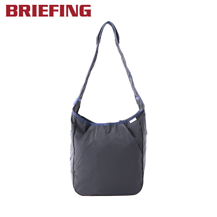 【選べるノベルティ付】 ブリーフィング BRIEFING ショルダーバッグ HOBO BAG TALL （カラー：ネイビー） BRA251L13 | プレゼント ギフト｜COOL CAT