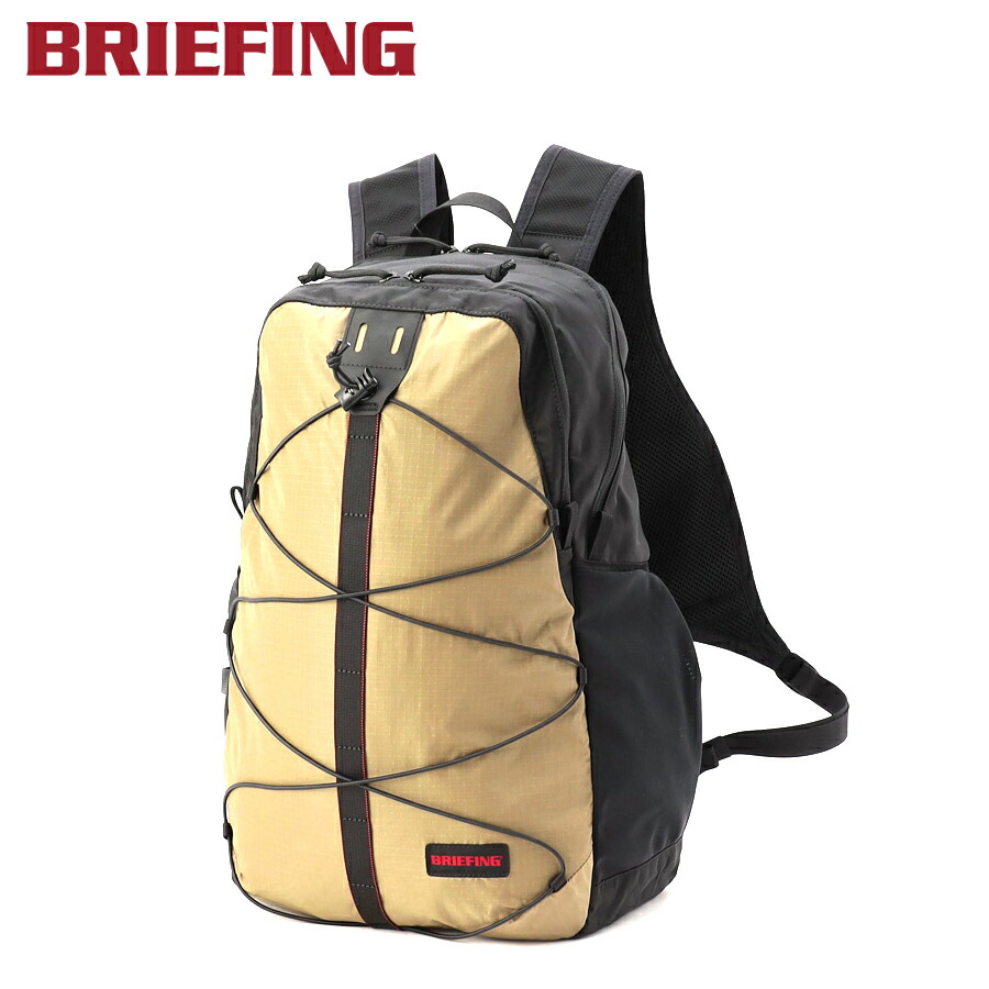 ＼全品エントリーで+P10倍！／【選べるノベルティ付】ブリーフィング BRIEFING バックパック DT PACK （カラー：ブラック×ベージュ） BRA251P33 | プレゼント ギフト