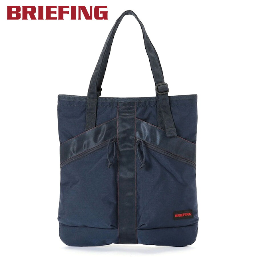 ＼全品エントリーで+P10倍！／【選べるノベルティ付】ブリーフィング BRIEFING トートバッグ TYPE I FLYER TOTE （カラー：ネイビー） BRA253T47 | プレゼント ギフト