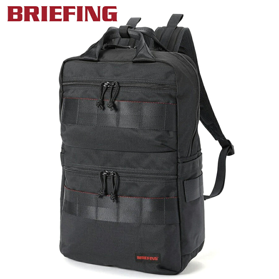 ＼全品エントリーで+P10倍！／【選べるノベルティ付】 ブリーフィング BRIEFING バックパック SQ PACK MW （カラー：ブラック） BRA261P03 | プレゼント ギフト