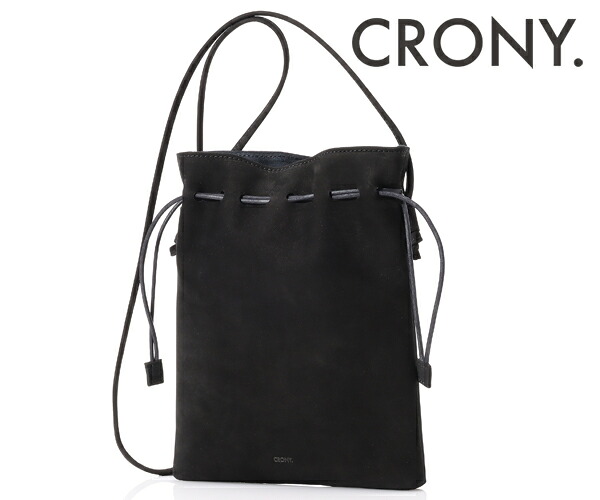 【選べるノベルティ付】CRONY. クルニー TATUM 巾着ショルダー （カラー：ブラック） CR-00132 | プレゼント ギフト｜COOL CAT 17,094円