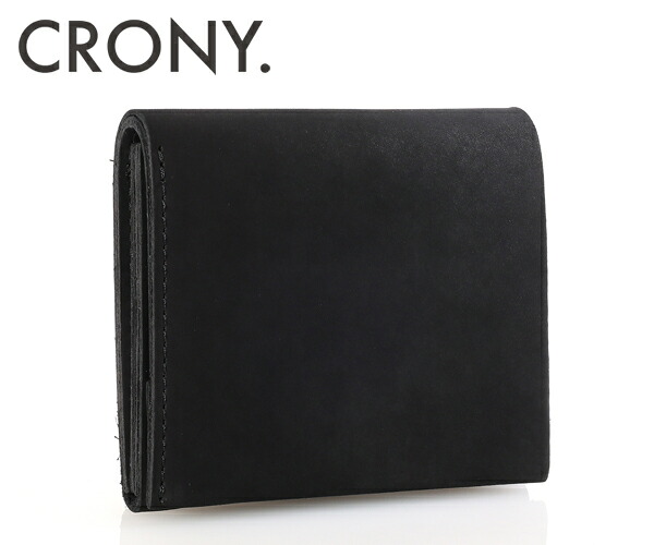 【選べるノベルティ付】CRONY. クルニー TATUM ニューミドルウォレット （カラー：ブラック） CR-00135 | プレゼント ギフト｜COOL CAT 12,496円