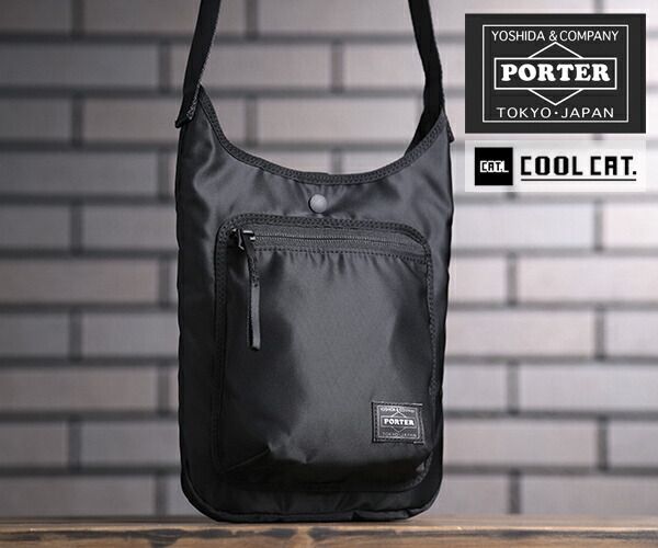 楽天市場 選べるノベルティ付 ポーター コンパート ショルダーバッグ カラー ブラック 538 吉田カバン Porter ギフト プレゼント クリスマスプレゼント クリスマスラッピング Cool Cat