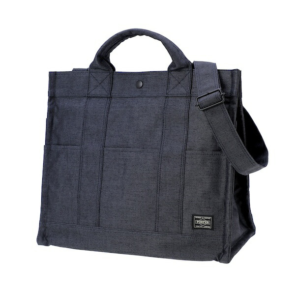 ボーイ スモーキー 2WAYトートバッグ 592-27627 PORTER SMOKY 2WAY TOTE BAG （色合い：米国海軍） | 2WAYトートバッグ 592-27627 吉田鞄 PORTER 鞄 メンズ レディース 日本製 差し上げ物
