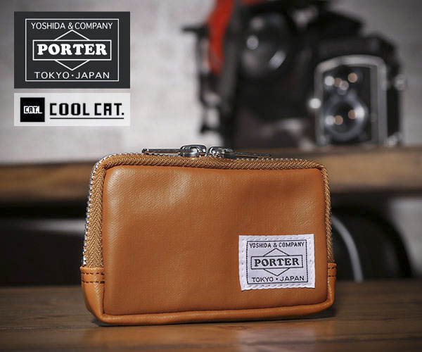 楽天市場 ポーター フリースタイル コインマルチケース カラー キャメル 707 吉田カバン Porter ギフト プレゼント Cool Cat