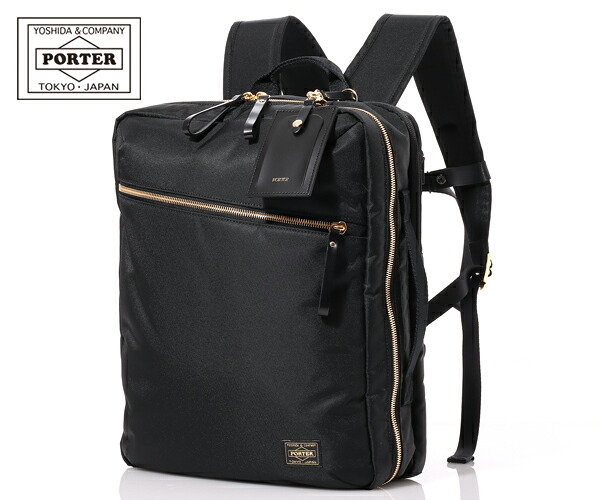 ポーター シア 2WAYデイパック(L) 871-15179 （カラー：ブラック） | シア 2WAYデイパックL871-15179 PORTER SHEA 吉田カバン poter リュックバッグリュック リュックサックリュック バッグ 鞄 レディース 日本製 プレゼント