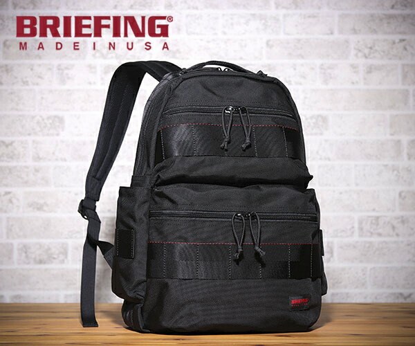 【選べるノベルティ付】 ブリーフィング BRIEFING デイパック ATTACK PACK（色つや：黒いこと）BRF136219 | ブリーフィングUSA BRIEFING USA 差し上げ物 差し上げ物