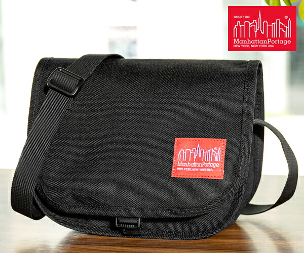 ＼全品エントリーで+P10倍！／【選べるノベルティ付】 Manhattan Portage マンハッタンポーテージ ショルダーバッグ （カラー：ブラック） MP1426 | プレゼント ギフト