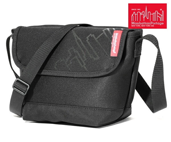 ＼全品エントリーで+P10倍！／【選べるノベルティ付】 Manhattan Portage マンハッタンポーテージ ショルダーバッグ （カラー：ブラック） MP1603NP2 | プレゼント ギフト