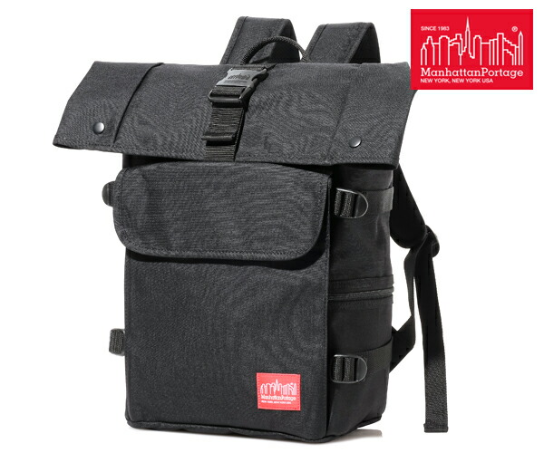 【選べるノベルティ付】 Manhattan Portage マンハッタンポーテージ バックパック（カラー：ブラック）MP1236JR | プレゼント ギフト｜COOL CAT