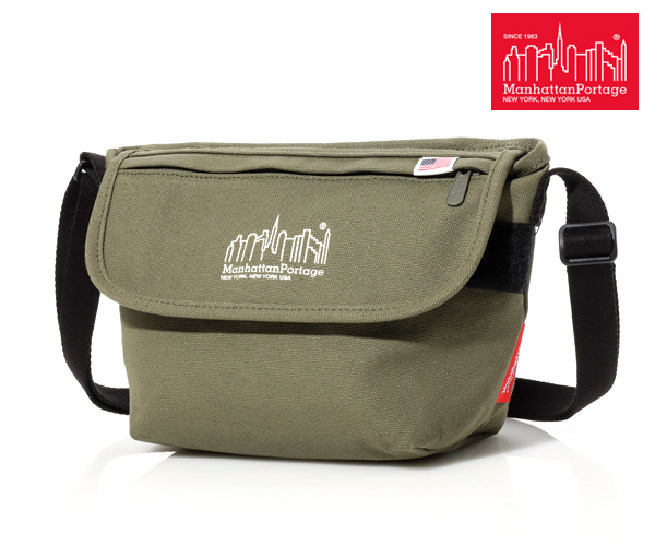【選べるノベルティ付】 Manhattan Portage マンハッタンポーテージ 伝達人御徒面子 （色つや：オリーブ） MP1603CNVS | 差し上げ物 差し上げ物