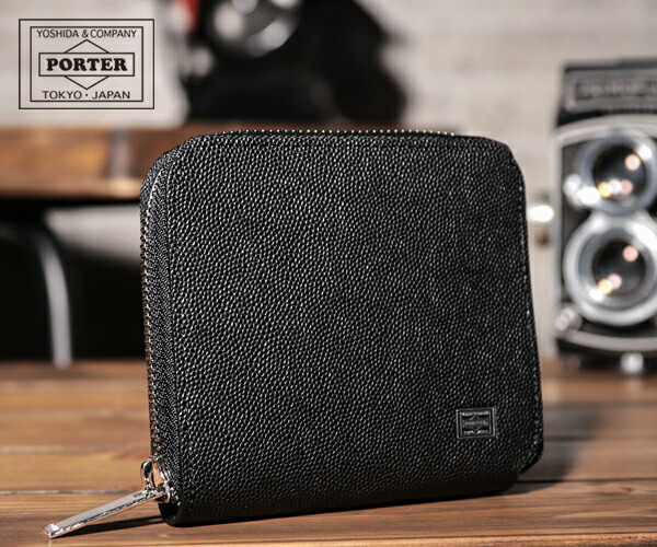 PORTER エイブル ブラック レザー 長財布 ABLE(エイブル) LONG WALLET | 吉田カバンホームページ