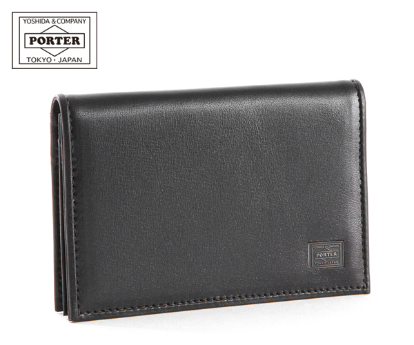 未使用　保管品　PORTER　ポーター　ダブル　ケース　カードケース　黒 楽天市場】ポーター ダブル カードケース 129-06013 10 ブラック