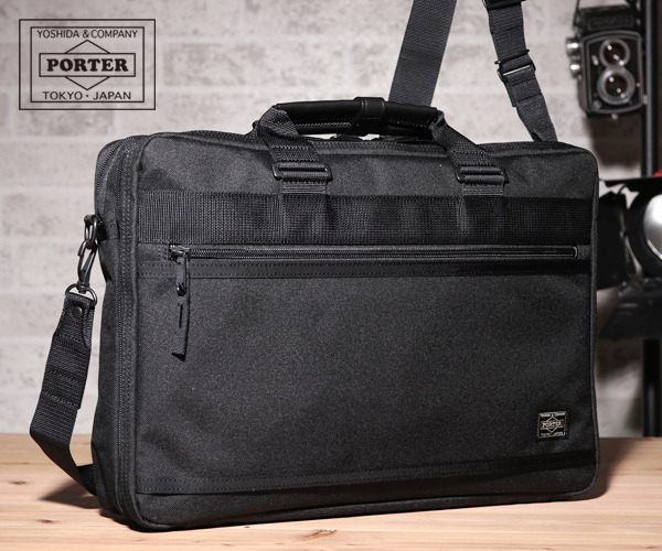 【美品】PORTER CLIP 2WAY BRIEFCASE ブラック 楽天市場】ポーター クリップ 2WAYブリーフケース 550-08961
