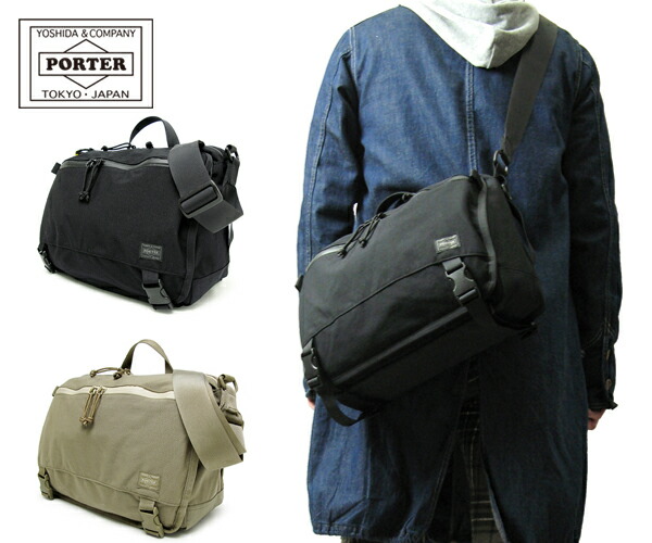 ボーイ クランカーズ ショルダーバッグ(L) 568-08174 | ショルダーバッグL 肩先 吉田鞄 PORTER 鞄 メンズ 日本製 差し上げ物