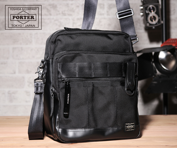 Porter-Yoshida & Co Heat Shoulder Bag Black - 703-06977-10