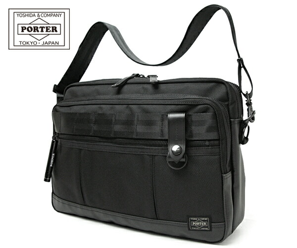 porter ポーター　ヒート　メッセンジャーバッグ ブラック 703-07968.jpg