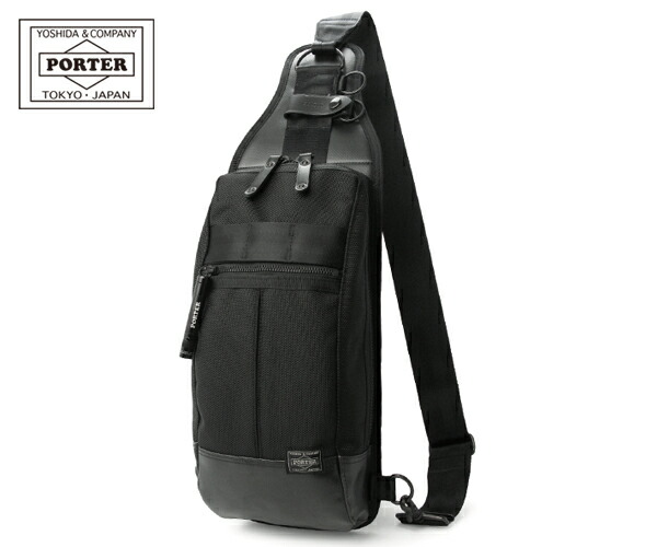 バッグ PORTER HEAT SLING SHOULDER BAG Porter – Heat Sling Shoulder Bag Black
