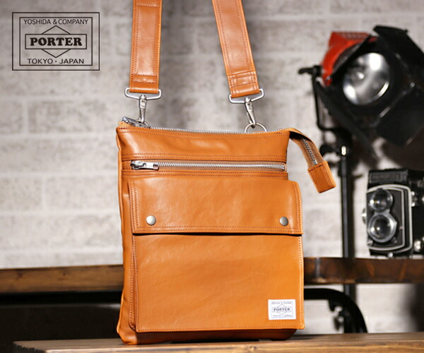 PORTER 吉田カバン フリースタイル ショルダーバッグ S キャメル FREE STYLE(フリースタイル) SHOULDER BAG(S) | 吉田カバン