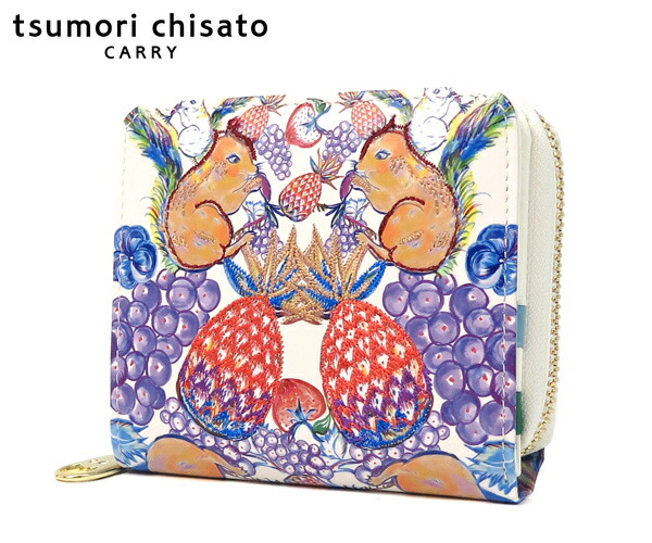 【選べるノベルティ付】tsumori chisato ツモリチサト tcアニマル 折財布 （カラー：ホワイト） 057936 | プレゼント ギフト｜COOL CAT