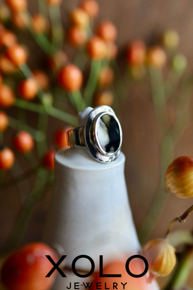 【XOLO / ショロ】JEWELRY リング / Amulet Ring with Onyx (XOR042)☆新作発売！