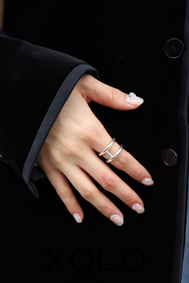 XOLO JEWELRY / H Ring & ダブルリング(HARE) XOLO JEWELRY / H