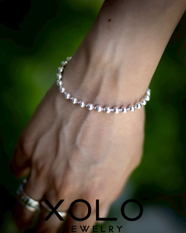 4月17日まで　Round Link Bracelet 5mm xolo ショロ 4月17日まで Round Link Bracelet 5mm xolo ショロ